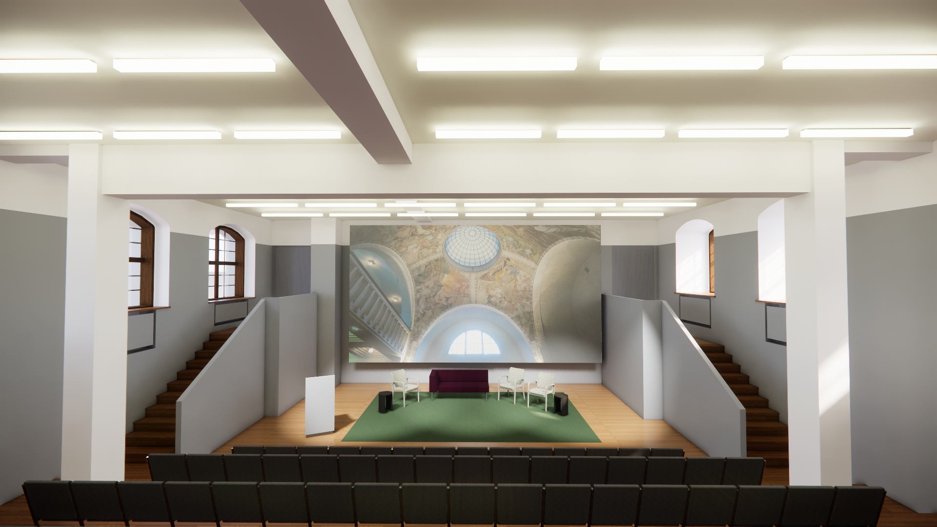 Kansallismuseon Auditorio.